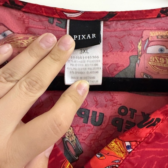 Disney Cars Scrub top - Picture 2 of 3